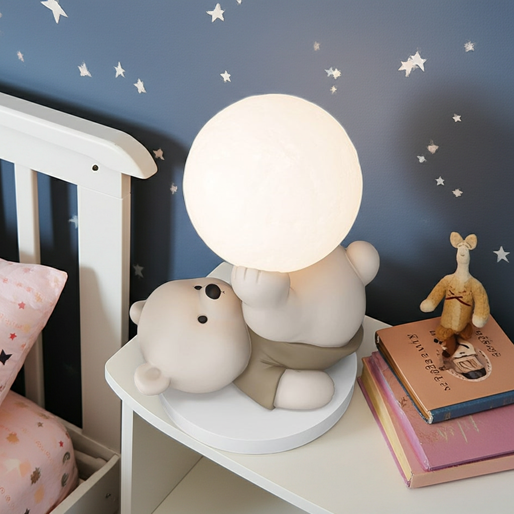 Nordisk Sötma-natlampa/Guld – | Dinvardagsshop