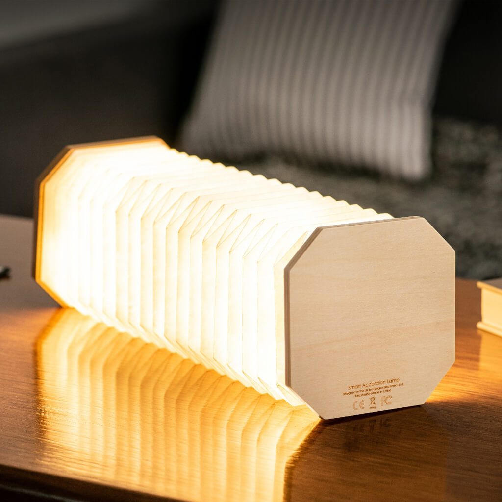 Ljusblad – nattlampa & läslampa i ett