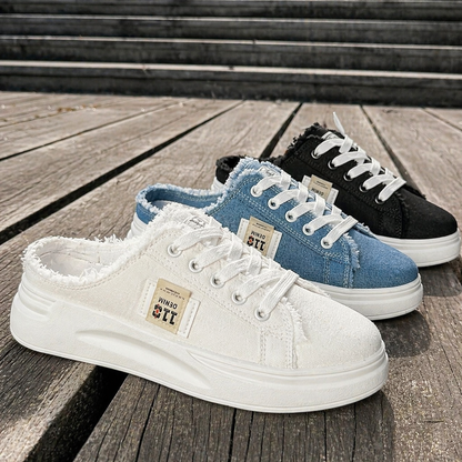 Elina Sneakers – Sköna Vardagsskor med Bred Passform