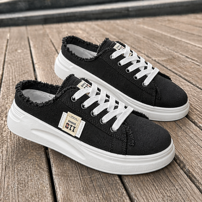 Elina Sneakers – Sköna Vardagsskor med Bred Passform