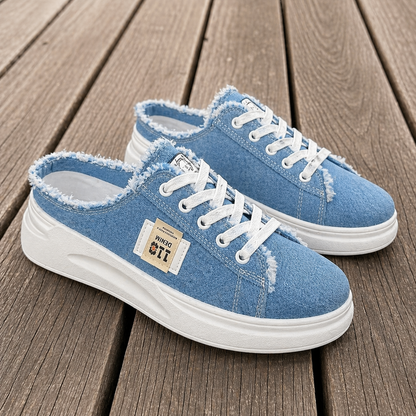 Elina Sneakers – Sköna Vardagsskor med Bred Passform