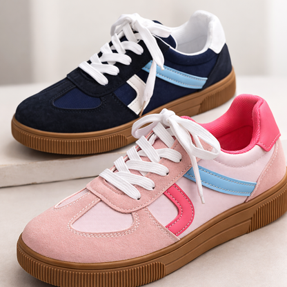 Lina  Sneakers – Bekväma Dam Sneakers för Vardag och Promenader