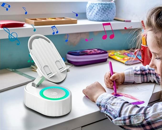 SonicStand – Trådlös Bluetooth-högtalare, mobilhållare & powerbank