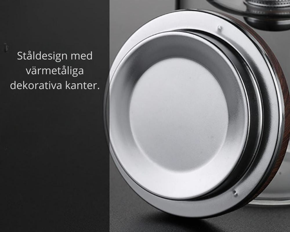 TeDeluxe – Glastekanna med Magnetisk Brytare
