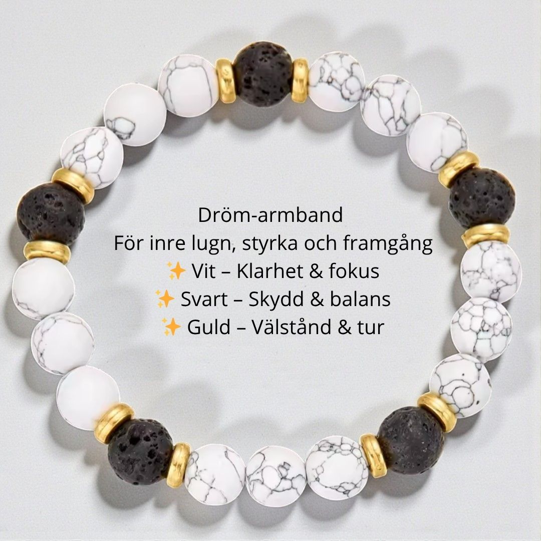 Dröm-armband – För Lugn, Styrka & Framgång