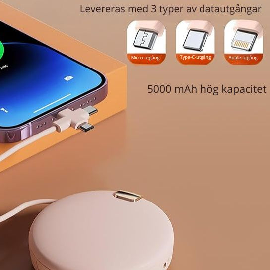 Glansia – Handvärmare, spegel och powerbank i ett