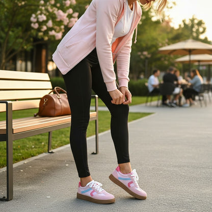 Lina  Sneakers – Bekväma Dam Sneakers för Vardag och Promenader