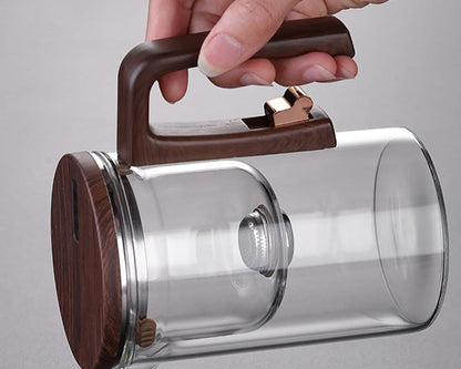 TeDeluxe – Glastekanna med Magnetisk Brytare