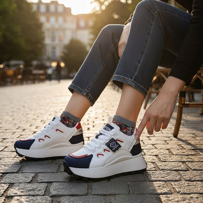 Elira – Trendiga Dam Sneakers med Komfort & Höjd
