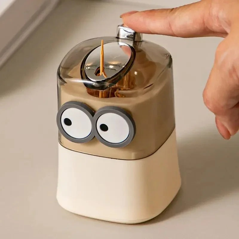 Poppi – Automatisk Tandpetarbox med Personlighet
