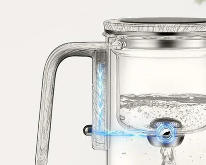 TeDeluxe – Glastekanna med Magnetisk Brytare