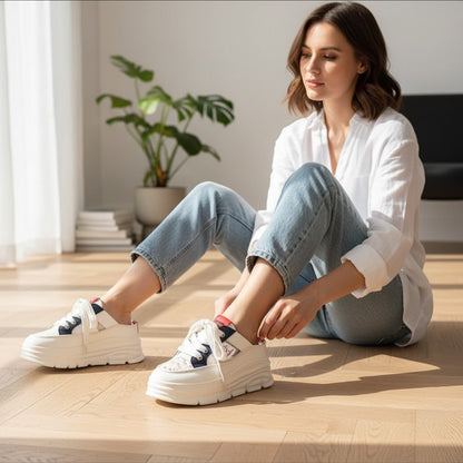 Elevia-Plattformssneakers