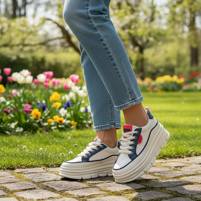 SkyStep Sneakers –Bekväma skor du kan gå i hela dagen – utan att få ont i fötterna