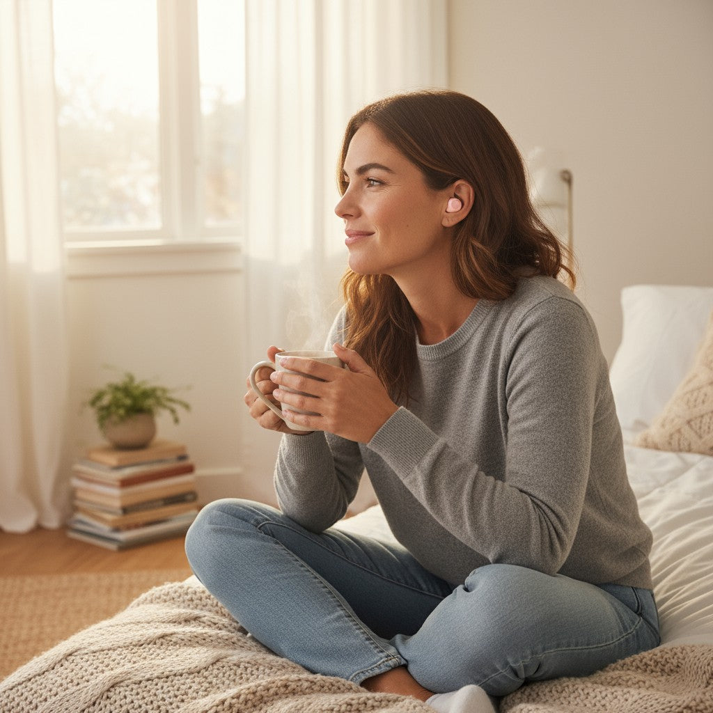 NanoBuds – Mini Bluetooth-hörlurar för små öron