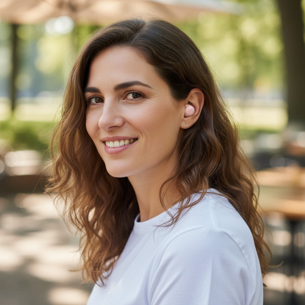 NanoBuds – Mini Bluetooth-hörlurar för små öron